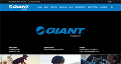 Desktop Screenshot of giant-radlett.co.uk